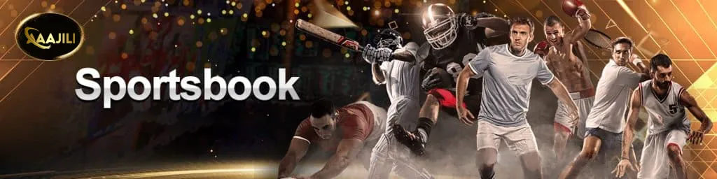 Promotional banner with casino chips and bonus text